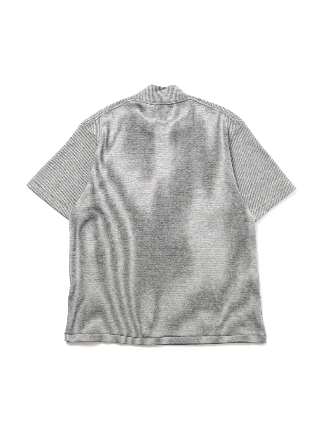 ANATOMICA（アナトミカ）MOCK NECK TEE S/S MICRO STRIPE