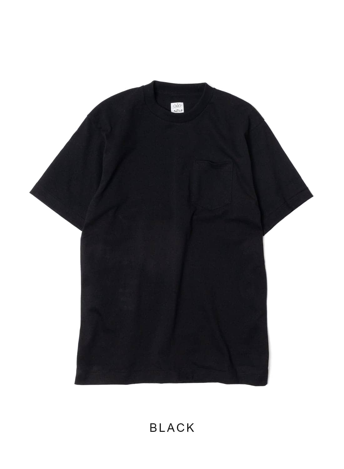 everyone ブラック ポケットTシャツ everyone ブラック Tシャツ ポケット付き メンズ