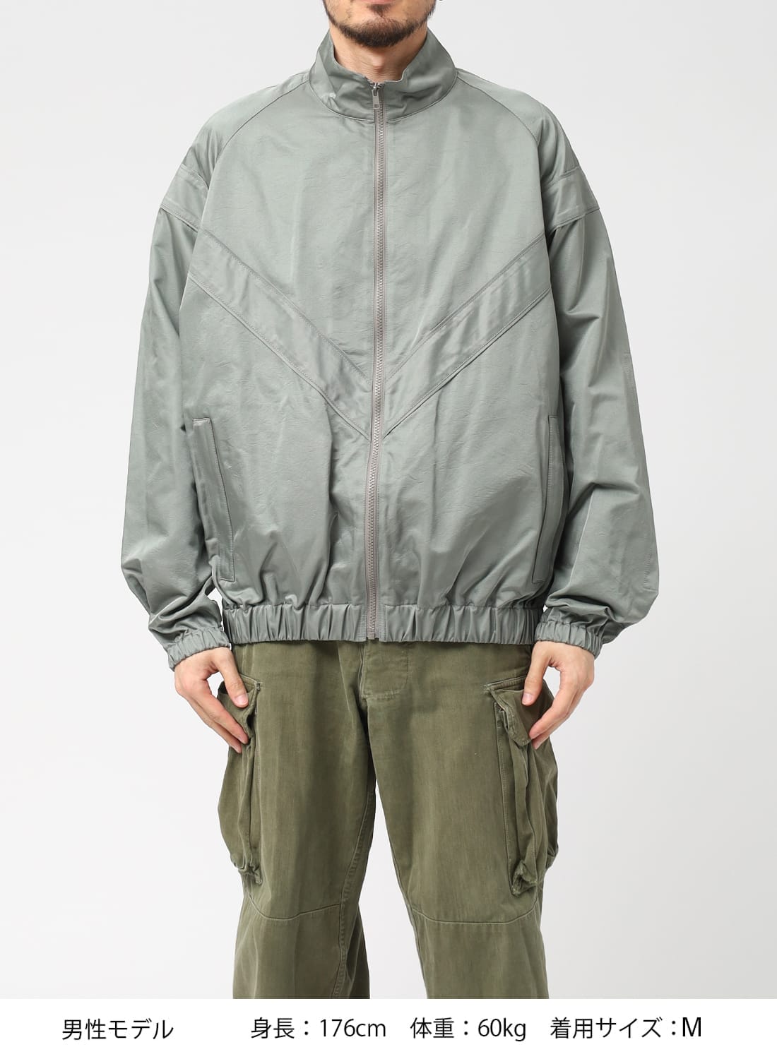 SEVEN BY SEVEN（セブンバイセブン）TRAINING BLOUSON- Silk
