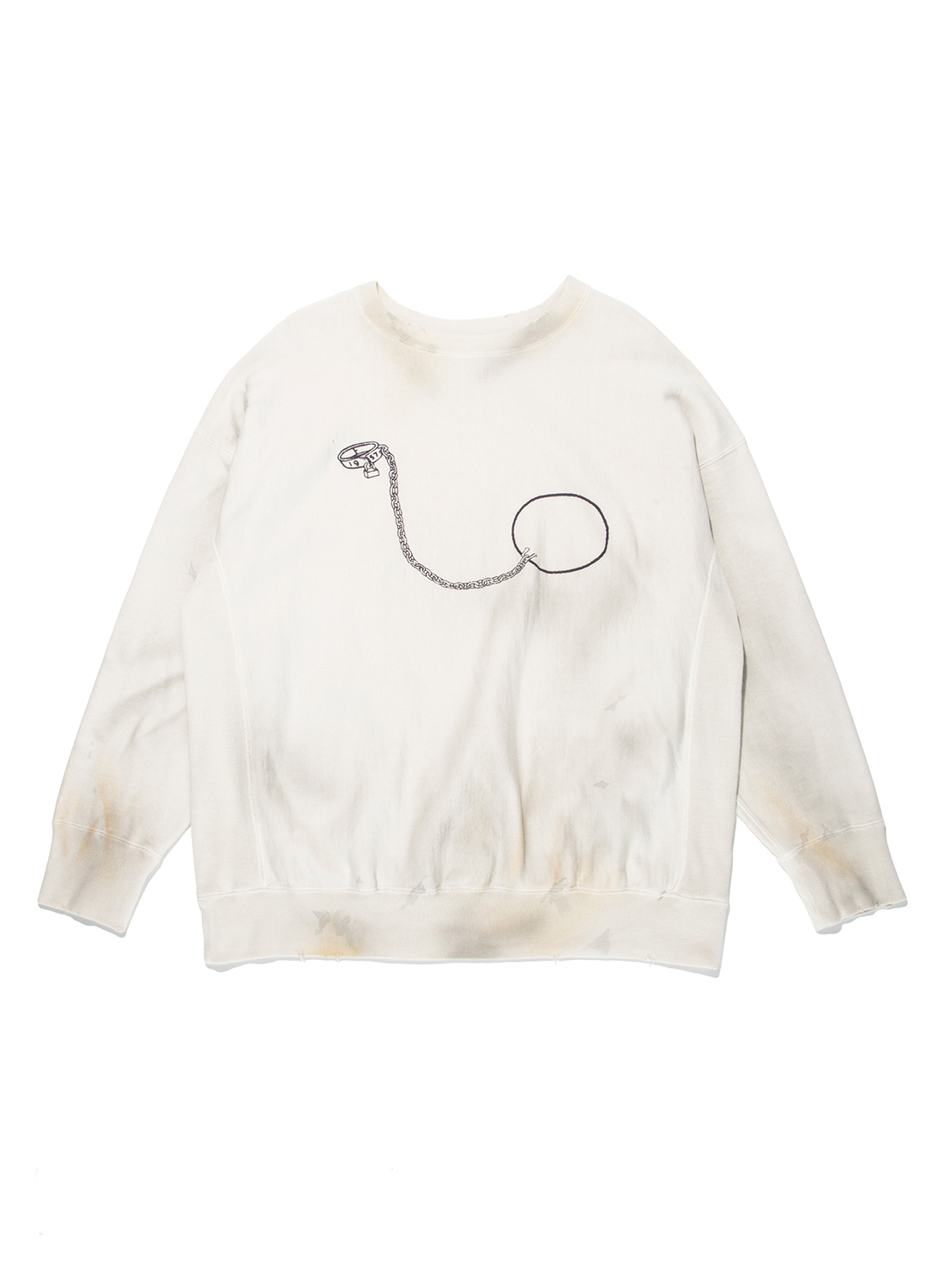 BOWWOW/バウワウ】CHAIN GANG SWEATSHIRTS AGING - 「PLACE