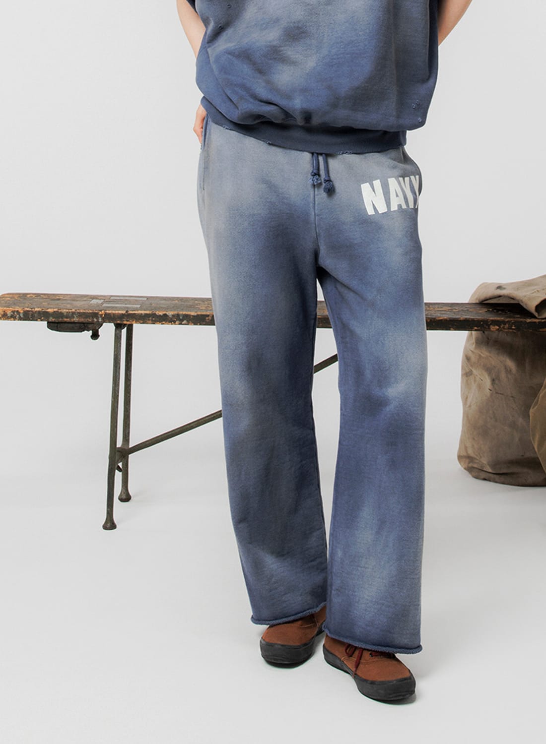 BOW WOW（バウワウ）US NAVY SWEATPANTS（US NAVY スウェット