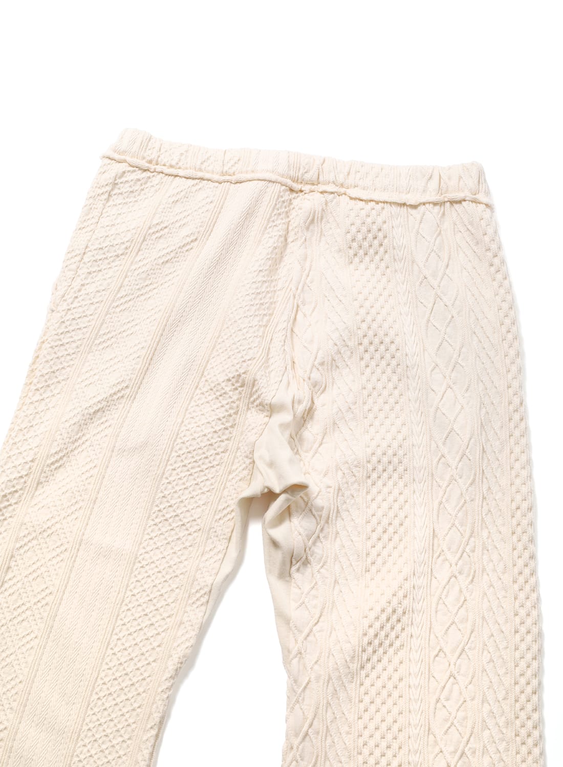 RHODOLIRION(ロドリリオン)/Slit Flare Pants - Aran Pattern RHODOLIRION(ロドリリオン)/Slit Flare Pants - Aran Pattern