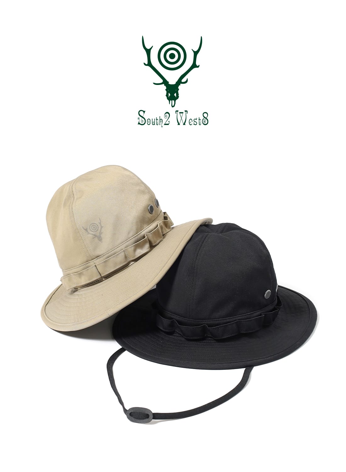 South2 West8（サウスツー ウエストエイト）Jungle Hat - Nylon