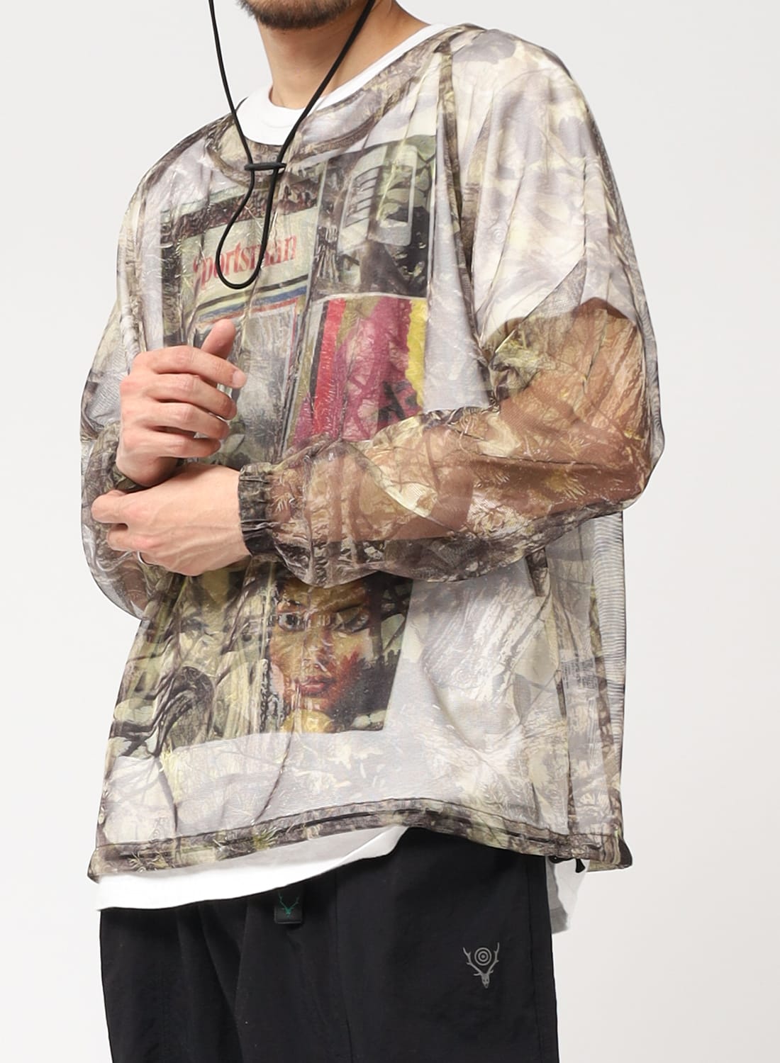 South2 West8(サウスツー ウエストエイト)Bush Crew Neck South2 West8(サウスツー ウエストエイト)Bush Crew Neck