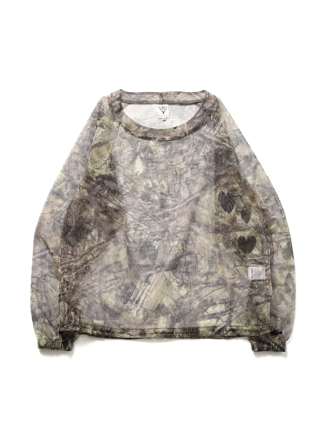 South2 West8 Bush Crew Neck Shirt メッシュ South2 West8 (サウスツーウエストエイト) Bush Crew Neck Shirt