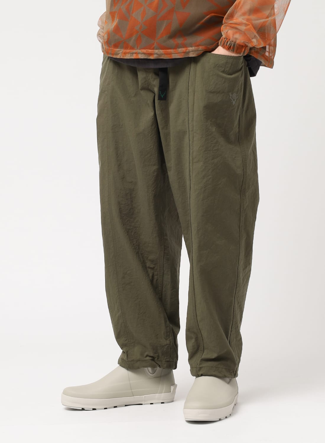 South2 West8 (サウスツーウエストエイト) Belted C.S. Pant - C