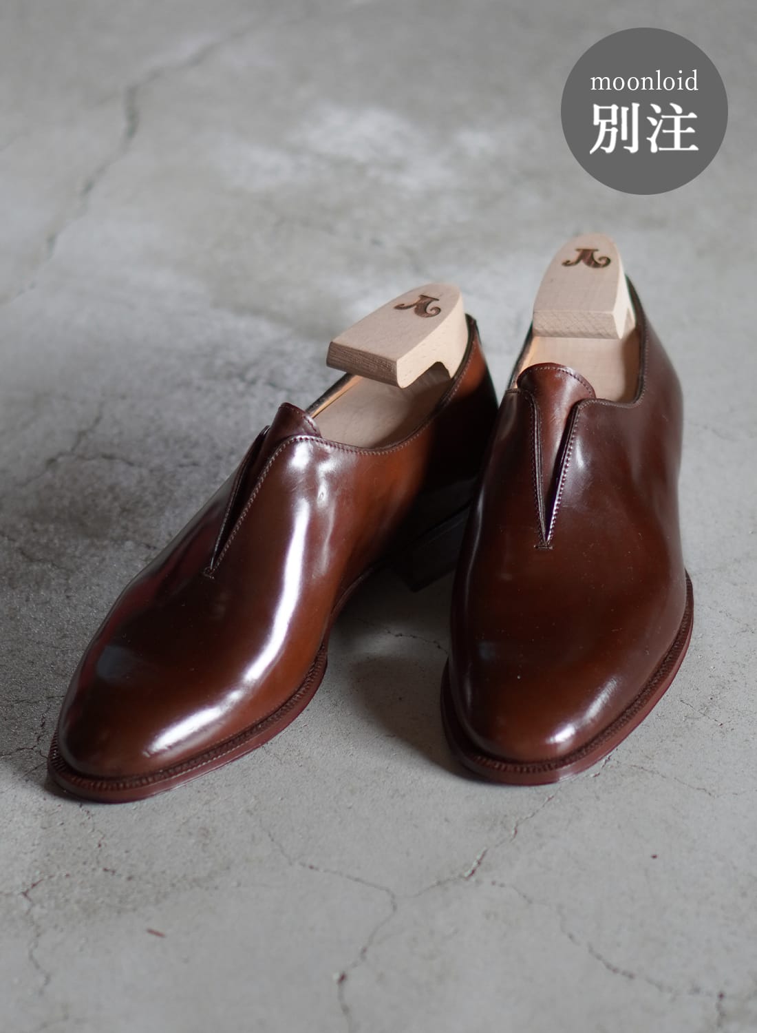 週末値下げ レユッカス Le Yucca's 41 ブラウン Yeb/2 Le Yucca's（レユッカス）ホールカットシューズ Last YEB/2