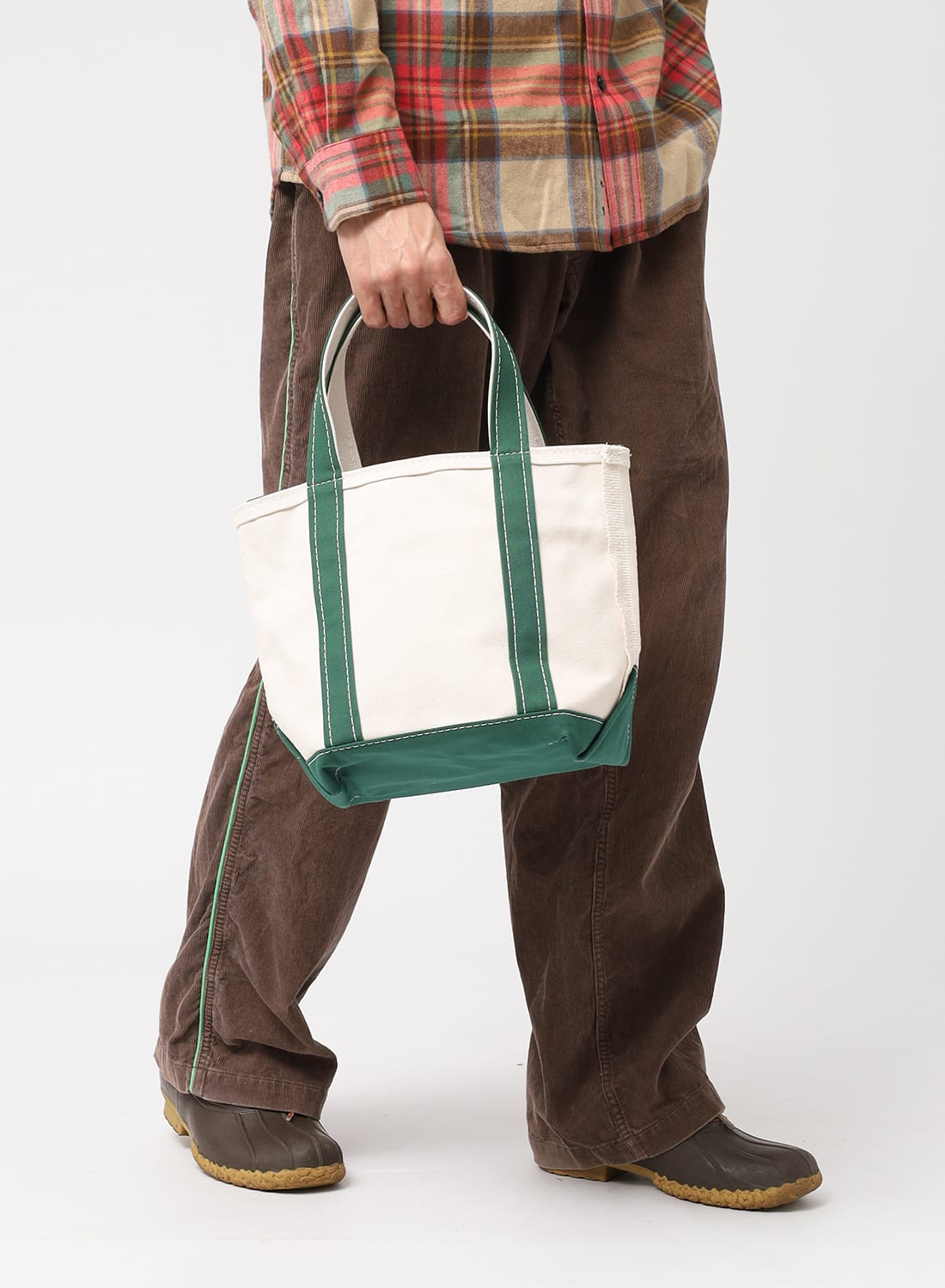 llbean LLビーン　ジップトップ　USA製　ミント L.L.Bean(エルエルビーン)のオリジナル・ボート・アンド・トート