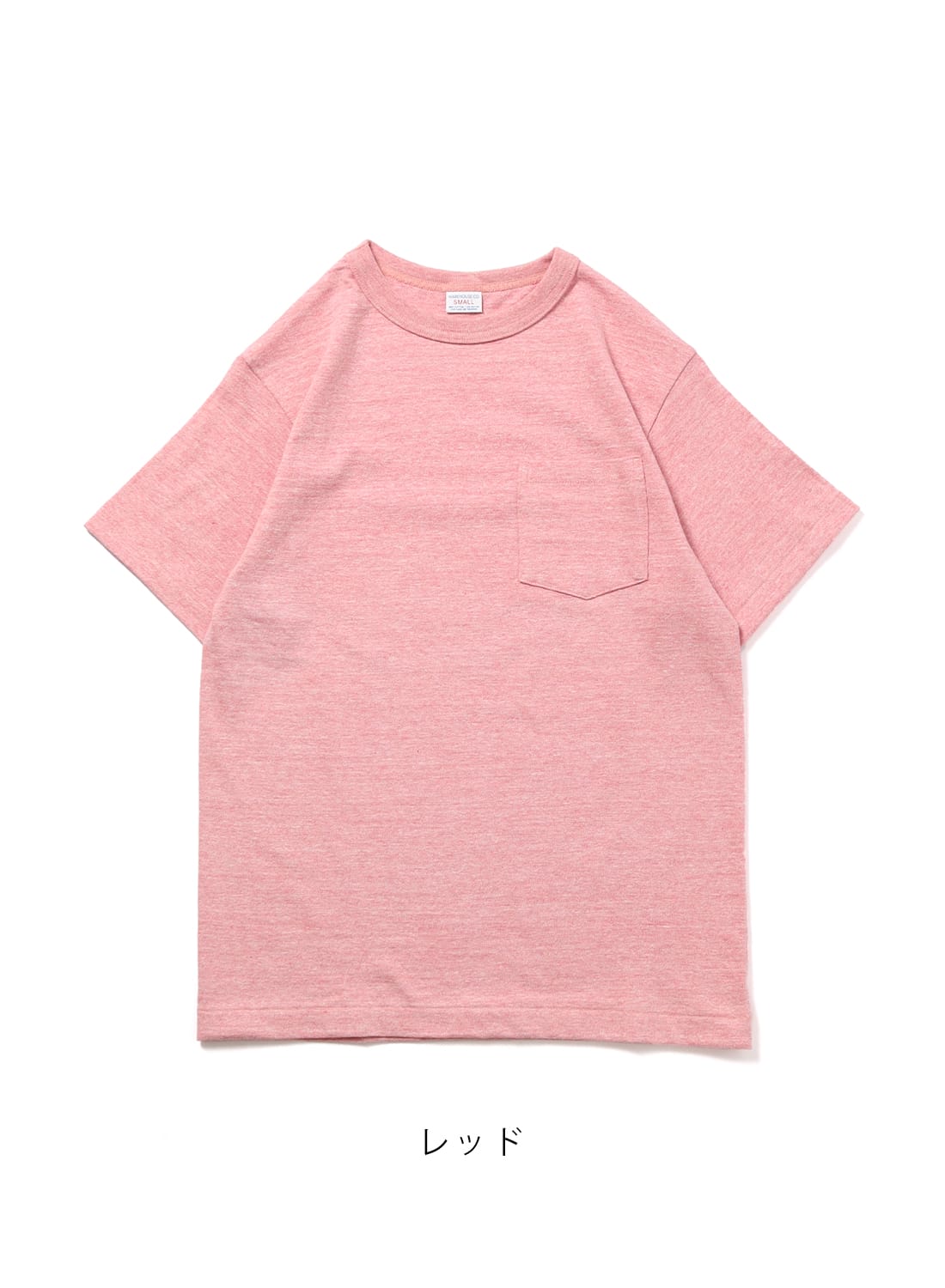 WAREHOUSE（ウエアハウス）Lot4097 88/12杢ポケットT