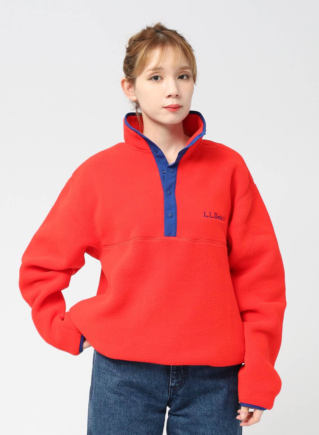 21AW ALONE エルボーパッチ パイル スウェット SIZE 2 VERMEIL par iena｜upper hights アッパーハイツ THE U-2 HOODIE