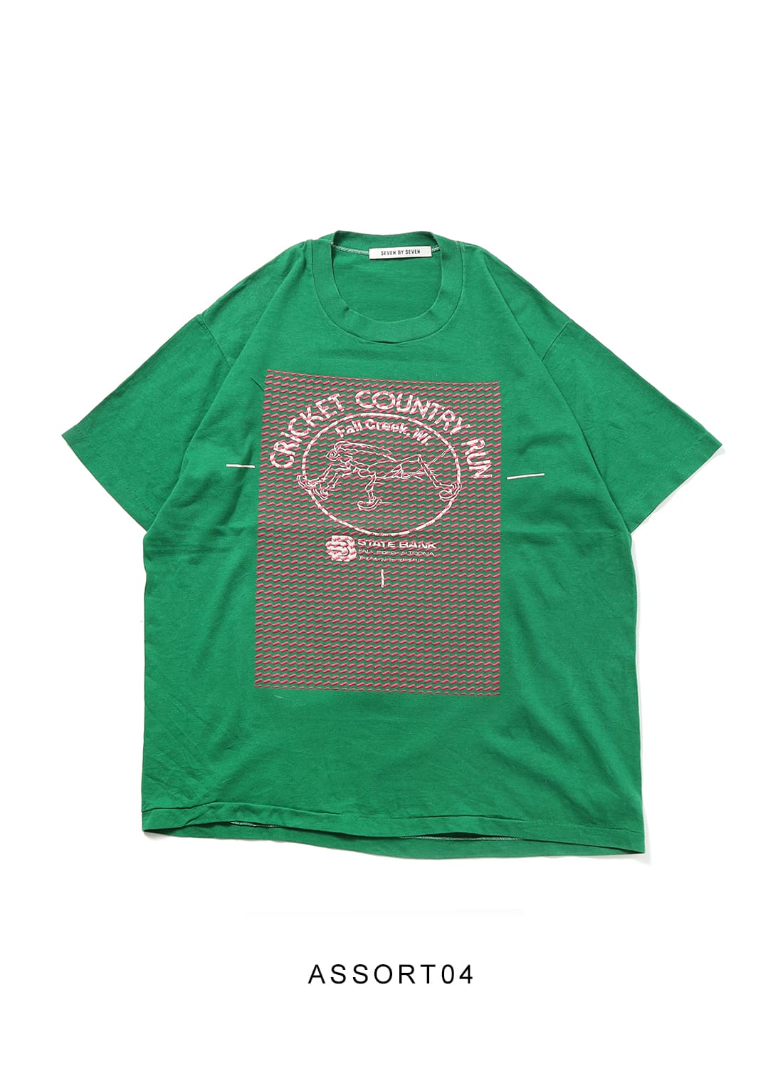 REWORK EMBROIDERY TEE- BLURRED PRINT -|リワークエンブロイダリー