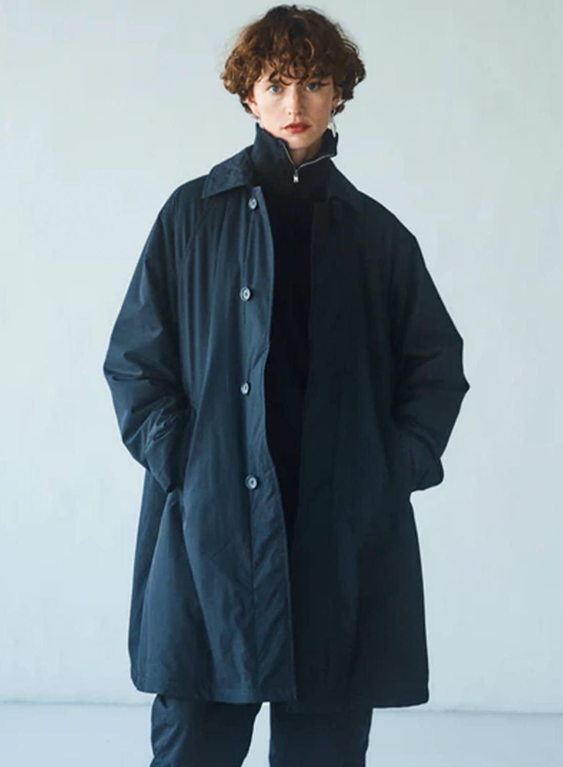 Oblada(オブラダ)/FEATHER COAT(フェザー コート)ロングコート