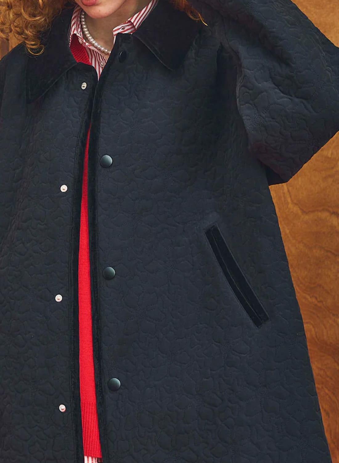 コート Embroidered Coat Oblada(オブラダ)/FLOWER EMBROIDERY COAT(フラワー エンブロイ
