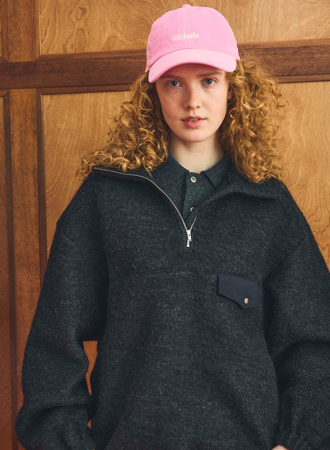 Oblada(オブラダ)/WOOL FLEECE TOPS(ウール フリース トップス