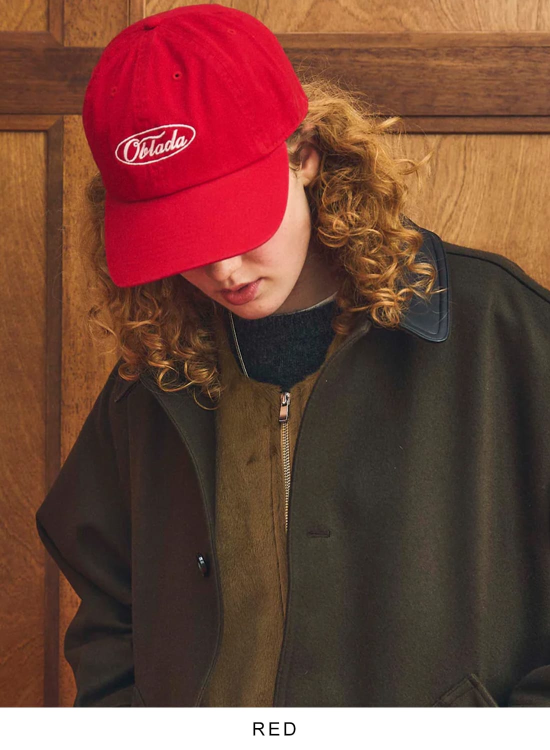 Oblada(オブラダ)/oval LOGO CAP(オーバル ロゴ キャップ)/ロゴ