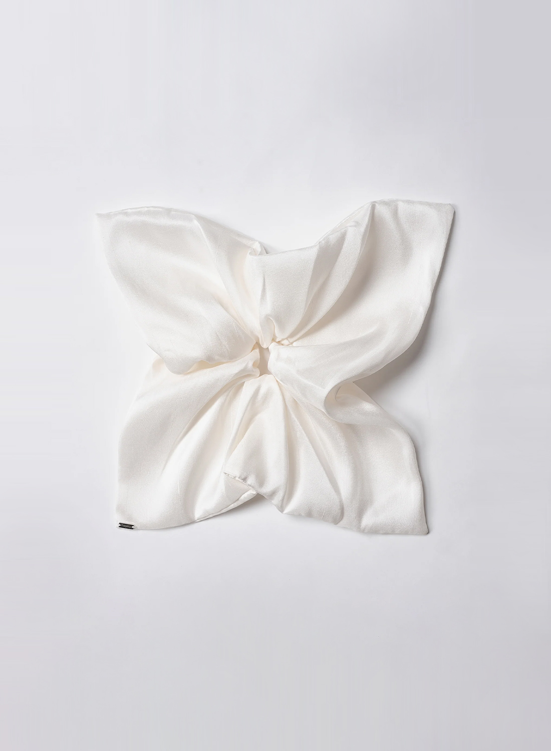 heyep(ヘイップ)/Silk Square Large Scrunchie(シルク スクエア