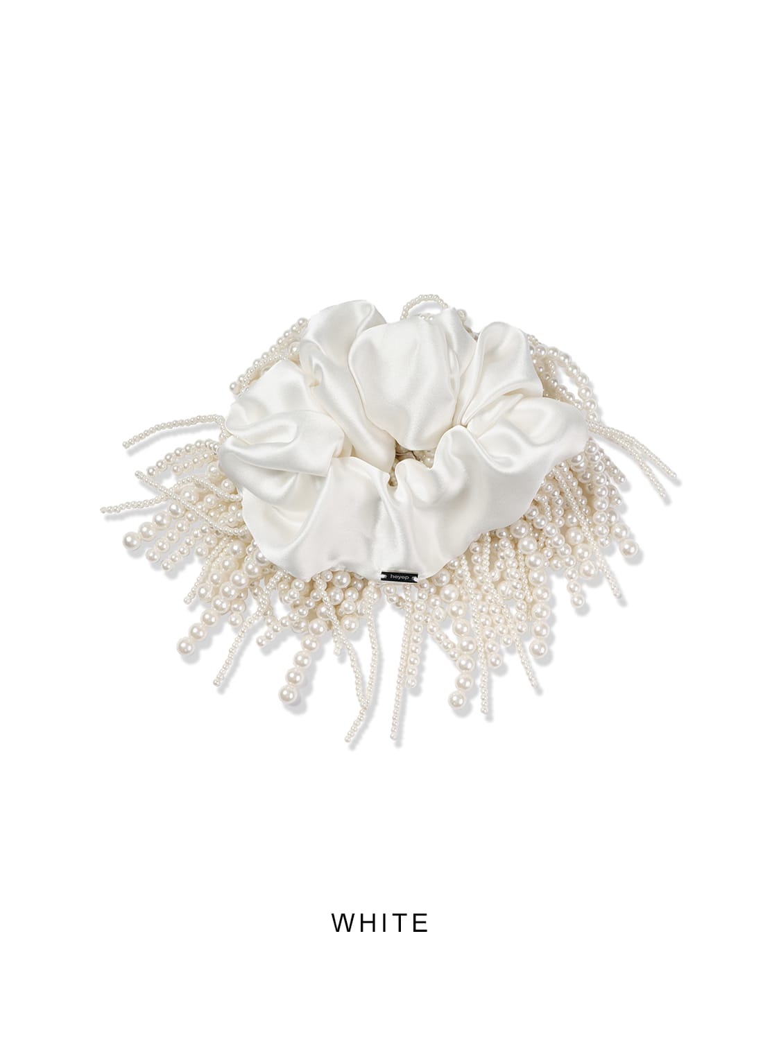 heyep ヘイップ　フリンジ　エコレザーシュシュ Faux Leather Fringe Scrunchie – heyep