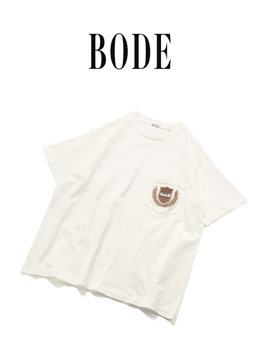 BODE（ボーディ）SPORTSMAN PATCH POCKET TEE（スポーツマン