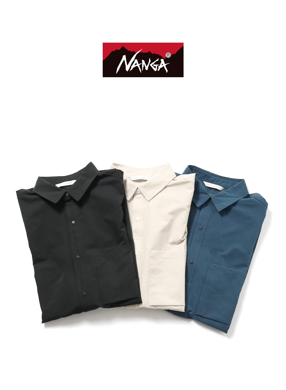 お手軽価格で贈りやすい NANGA(ナンガ)/ DotAir S/S SHIRT(ドットエアー S/S COMFY トップス