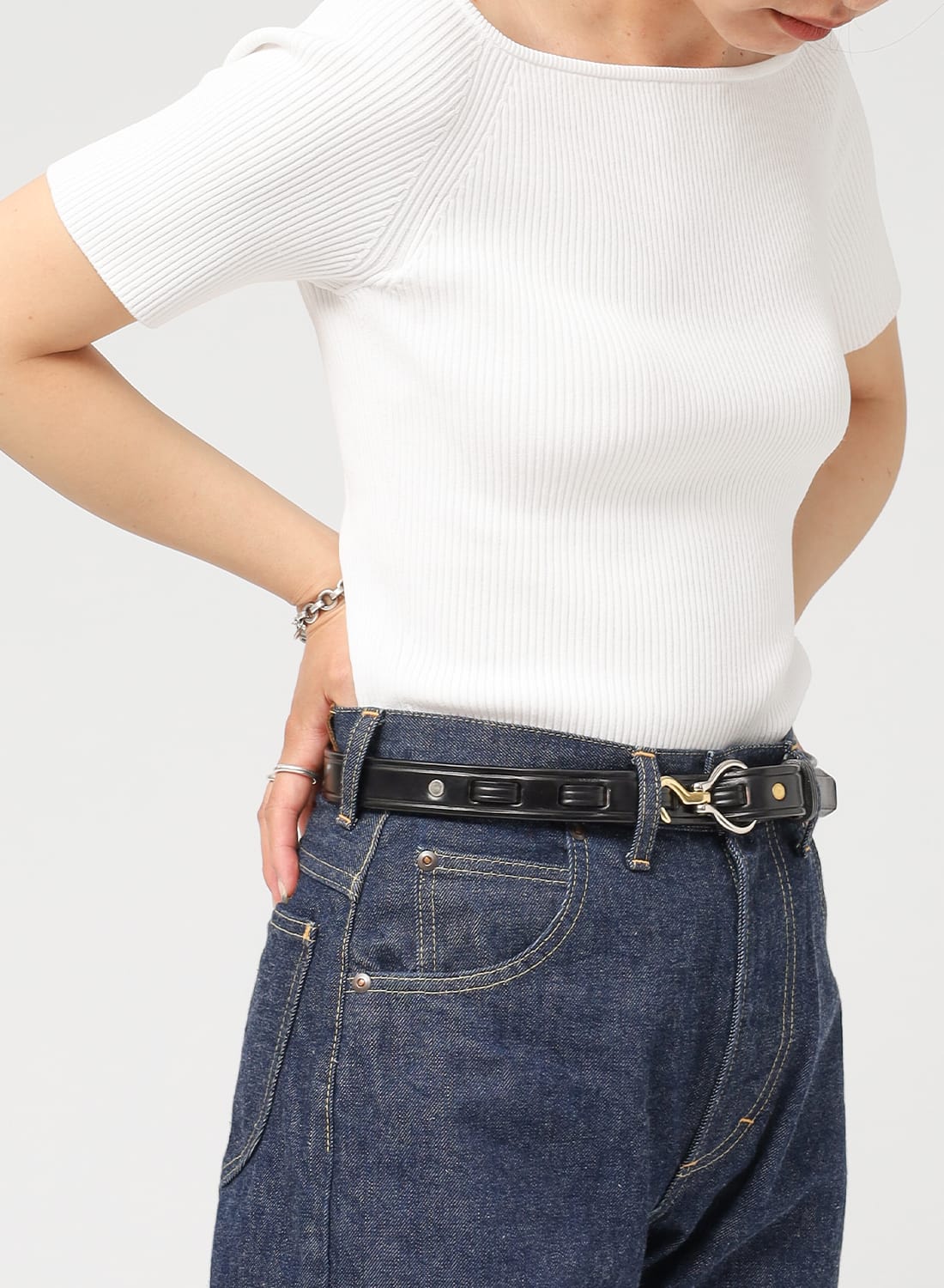 TORY LEATHER トリーレザー　フーフピックベルト　試着のみ TORY LEATHER トリーレザー フーフピックバックルベルト – TopIsm