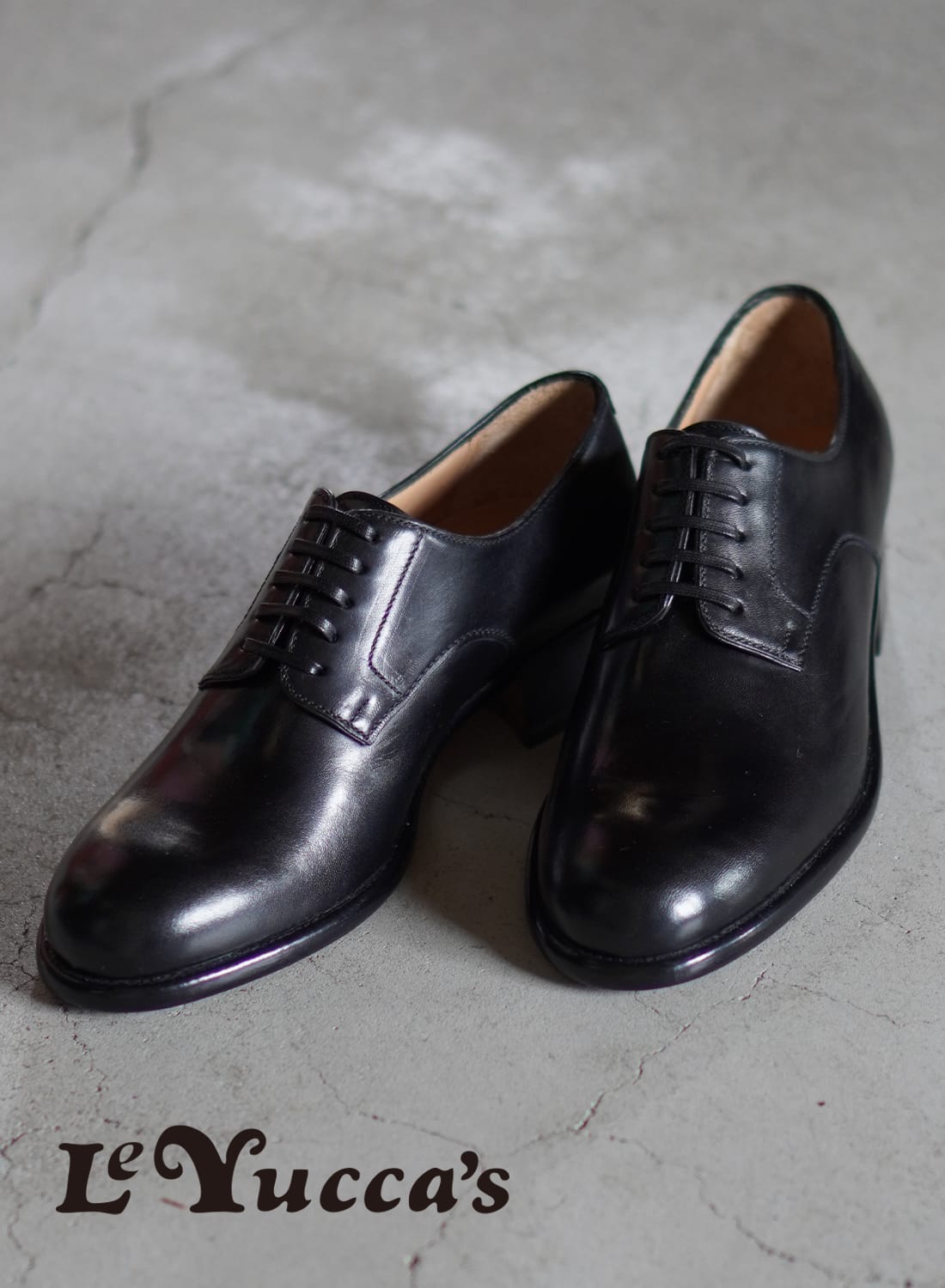 Le Yucca's(レユッカス)/PLAIN TOE LEATHER SHOES(プレーントゥ Le Yucca's(レユッカス)/PLAIN TOE LEATHER SHOES(プレーントゥ