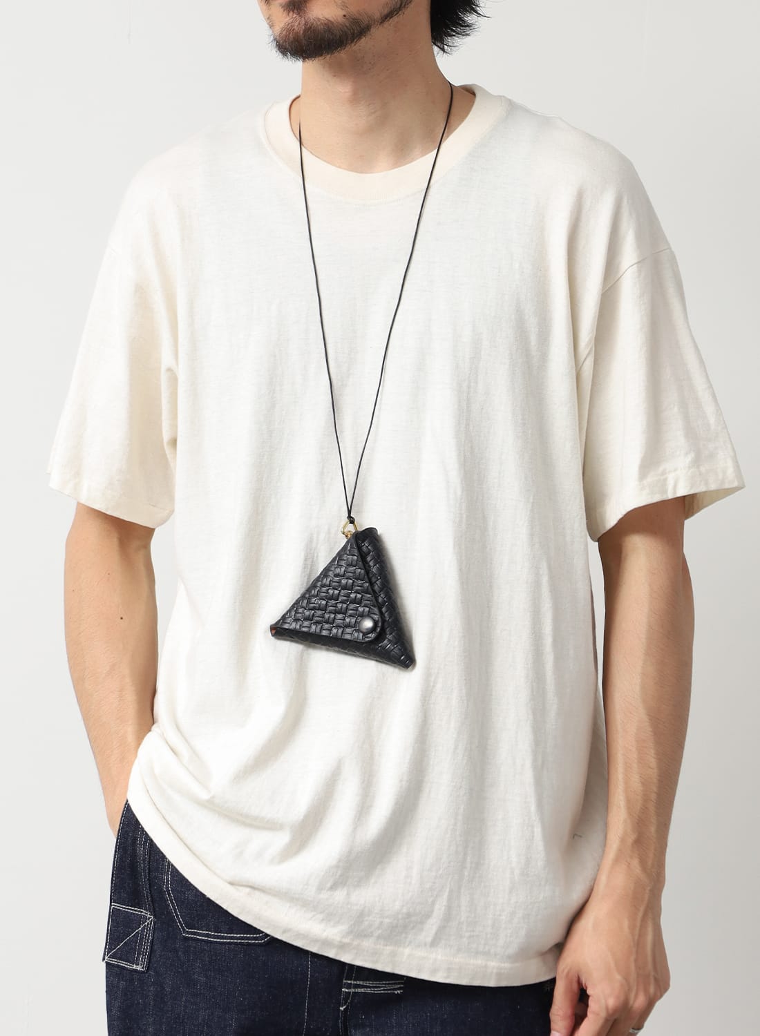 SEVEN BY SEVEN(セブンバイセブン)LEATHER TRIANGLE COIN CASE