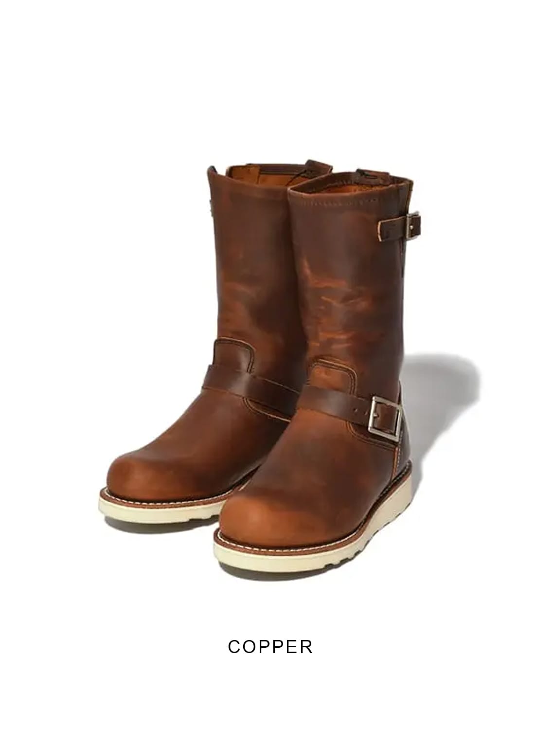 REDWINGダークブラウン レザー エンジニアブーツ RED WING（レッドウィング）CLASSIC ENGINEER（クラシック