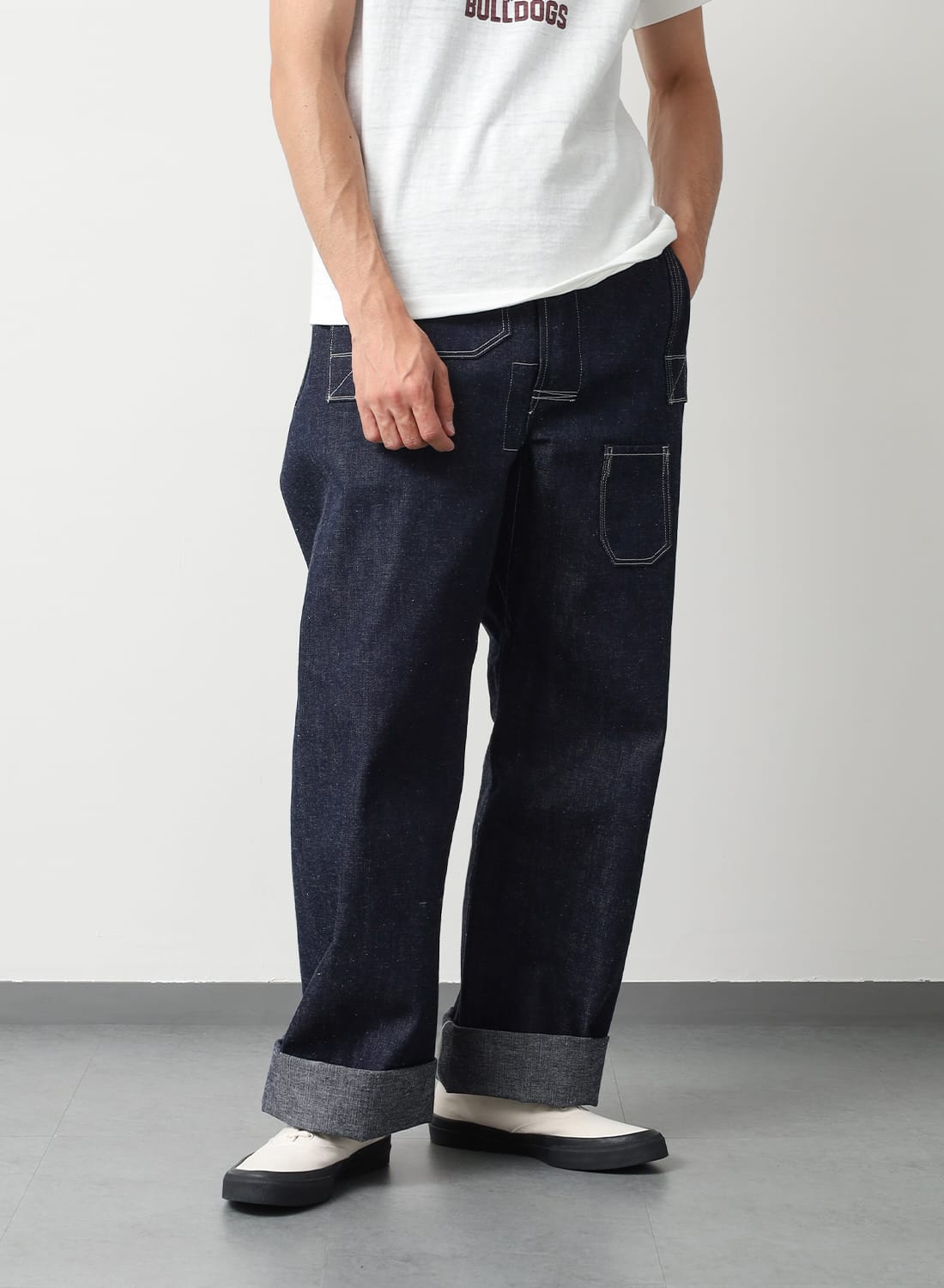 John Gluckow ジョングラッコー デニム ワークパンツ 1910s