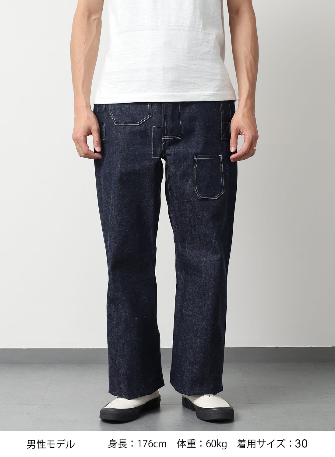 John Gluckow ウエアハウスIronworkers Trousers John Gluckow / Lot JG-12 late 30s to early 40s Ironworkers