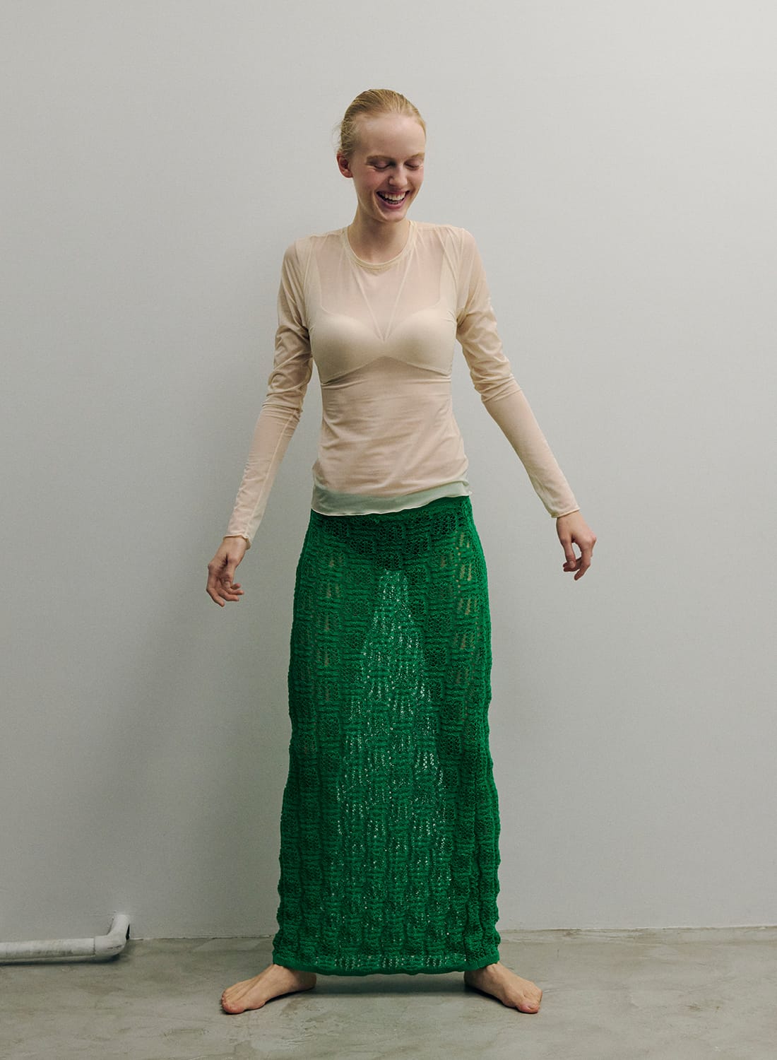 MESH LS SHELL|メッシュ ロングスリーブ シェルメッシュ ロング