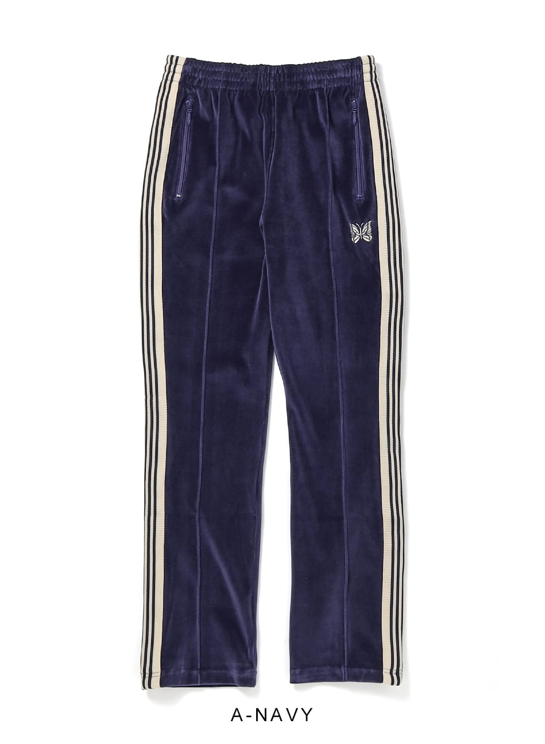 NEEDLES　ニードルス　トラックパンツ　ナローシルエット　ベロア　レディース NEEDLES（ニードルズ）Narrow Track Pant（ナロートラックパンツ