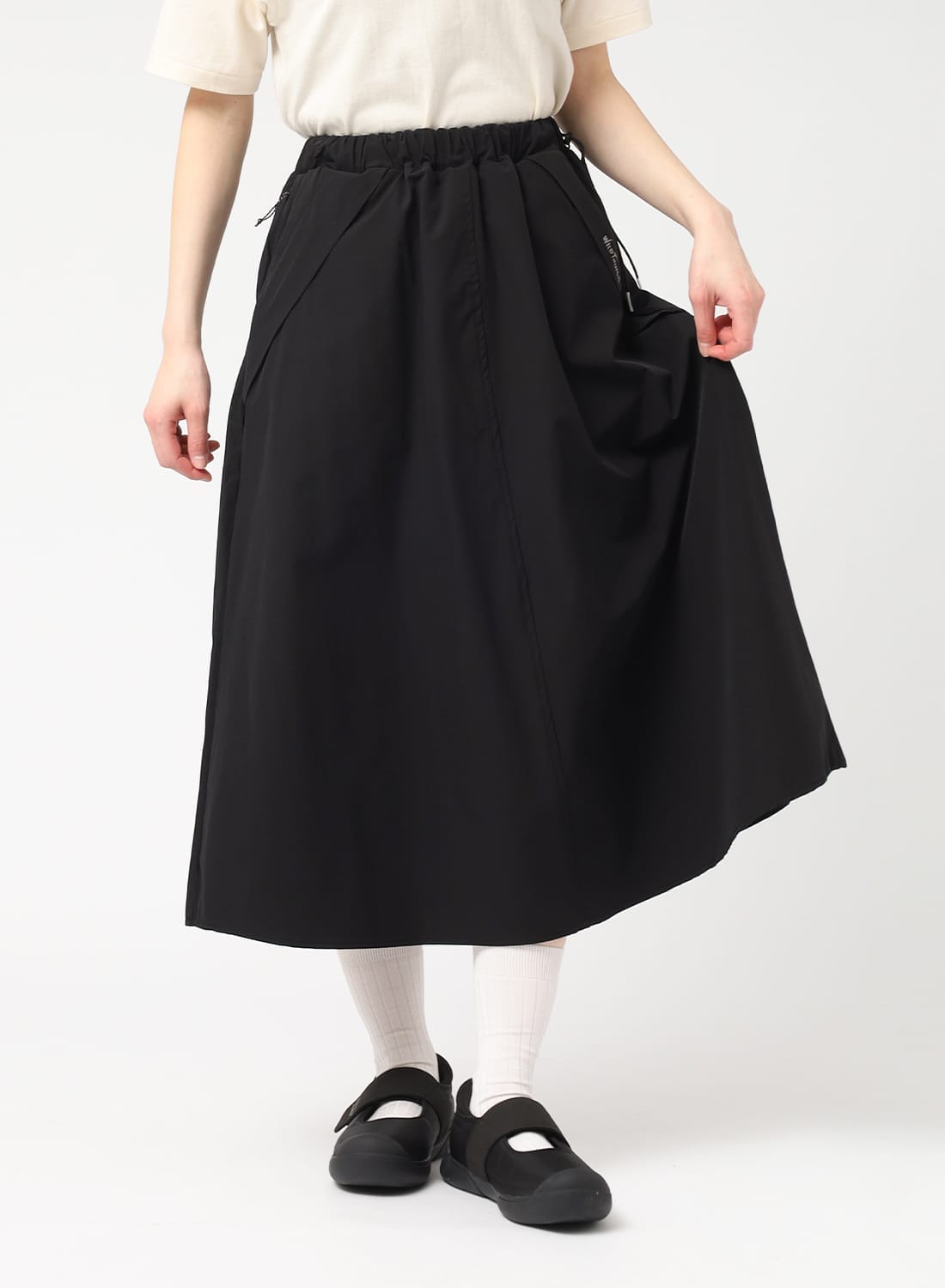 WILD THINGS ブラック ロングスカート ビーチスカート│BEACH SKIRT | ワイルドシングス公式サイト