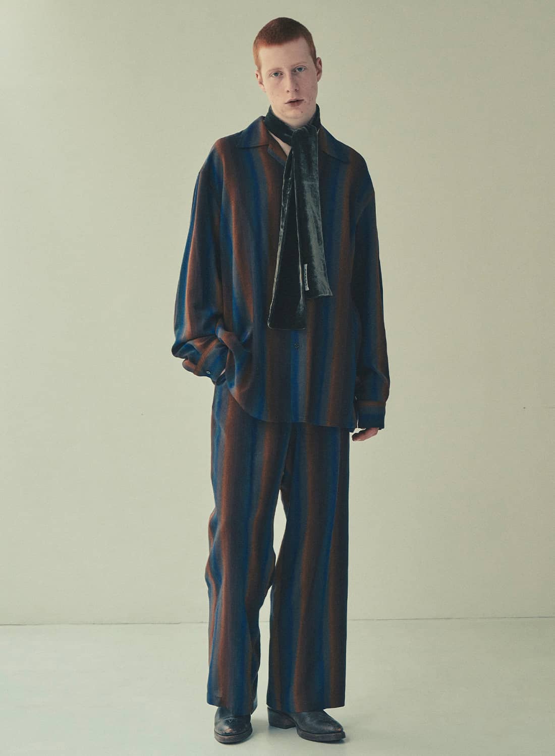 The Westward Odyssey 教材 SEVEN BY SEVEN（セブンバイセブン）WIDE EASY TROUSERS‐Wool