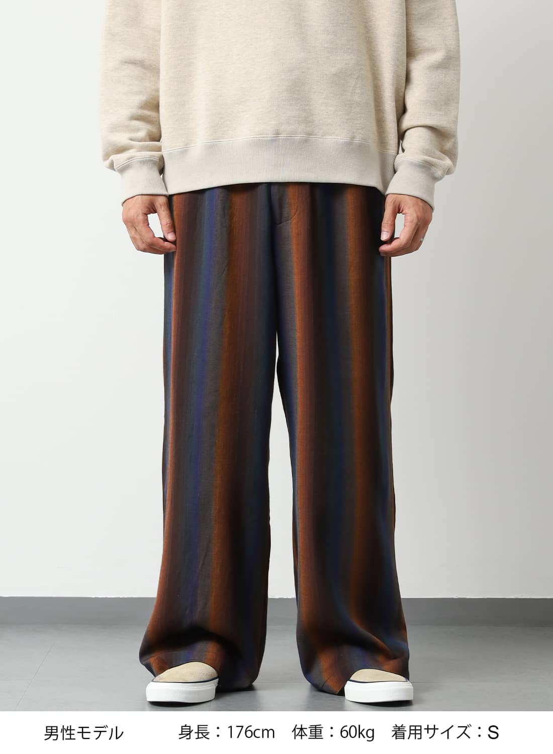 SEVEN BY SEVEN（セブンバイセブン）WIDE EASY TROUSERS‐Wool