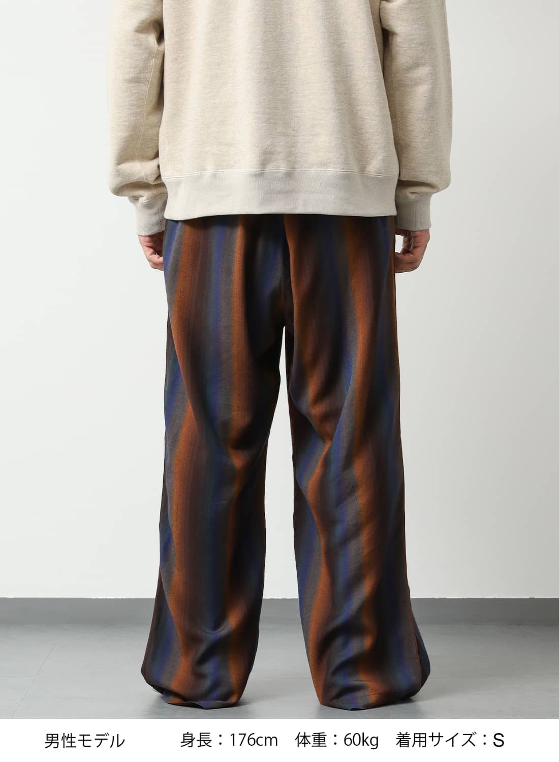 SEVEN BY SEVEN（セブンバイセブン）WIDE EASY TROUSERS‐Wool