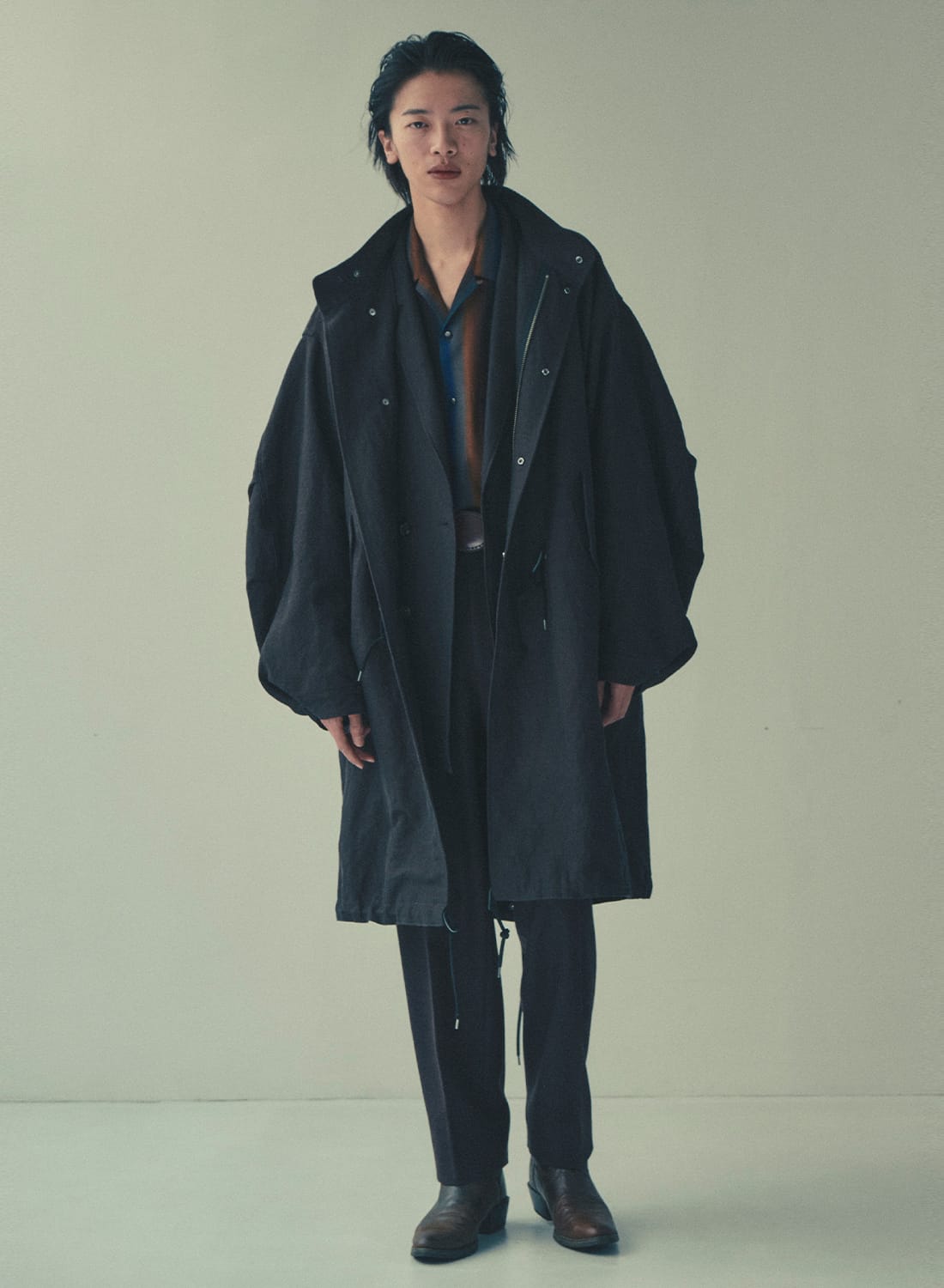 SEVEN BY SEVEN（セブンバイセブン）SMILE POCKET OPEN COLLAR