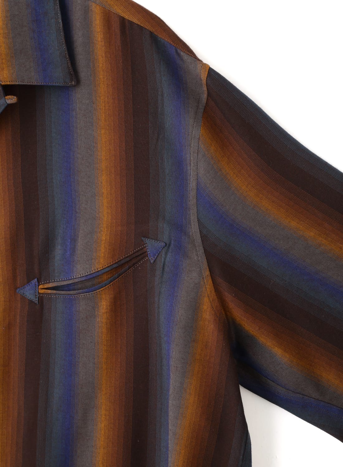 10%OFFクーポン対象】SMILE POCKET OPEN COLLAR SHIRTS|スマイル