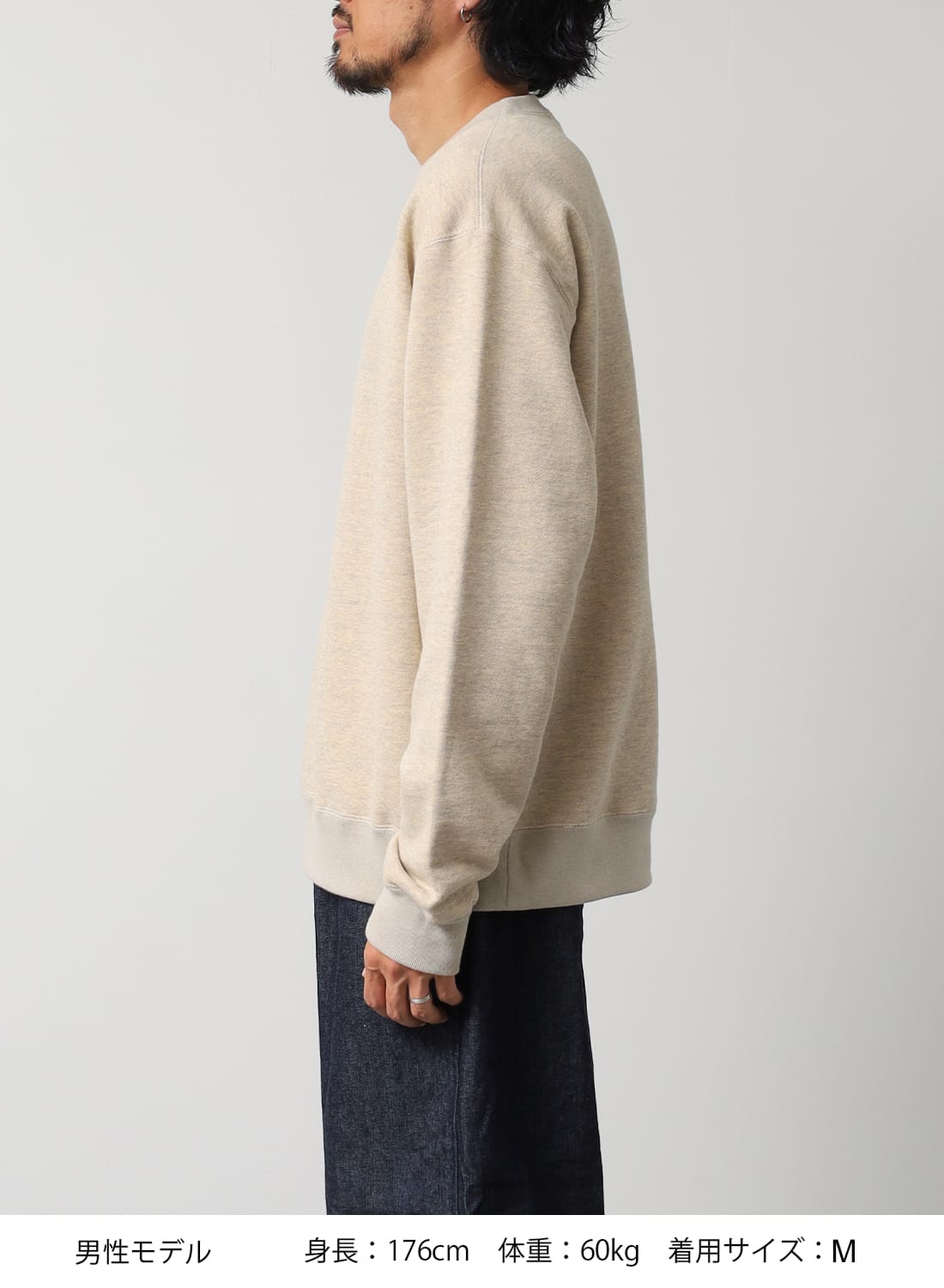 20%OFFクーポン対象】CREW NECK SWEAT SHIRTS‐RAFFY LOOPBACK‐|クルー