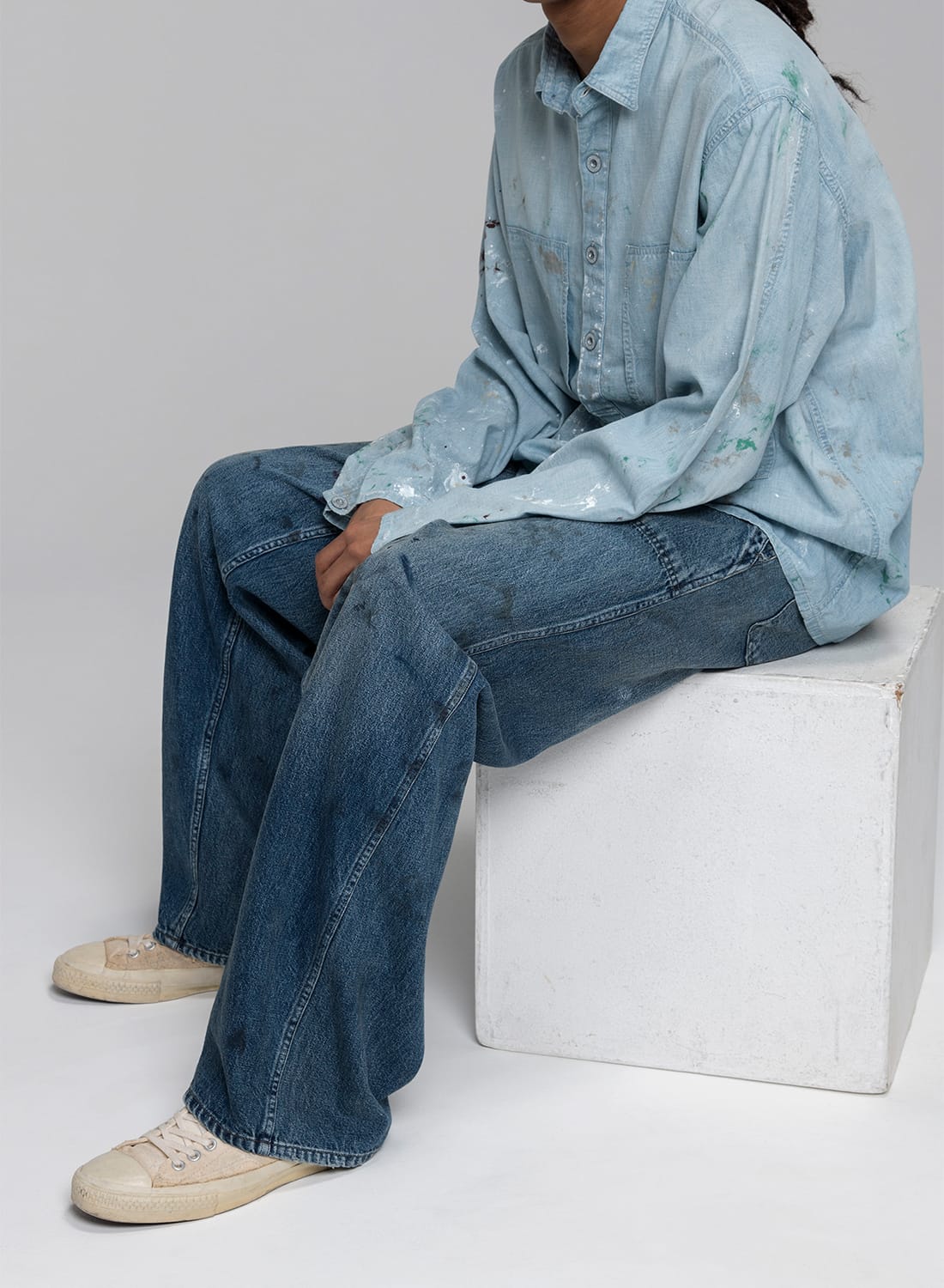 BOW WOW（バウワウ）M-44 DENIM TROUSERS（M-44 デニム