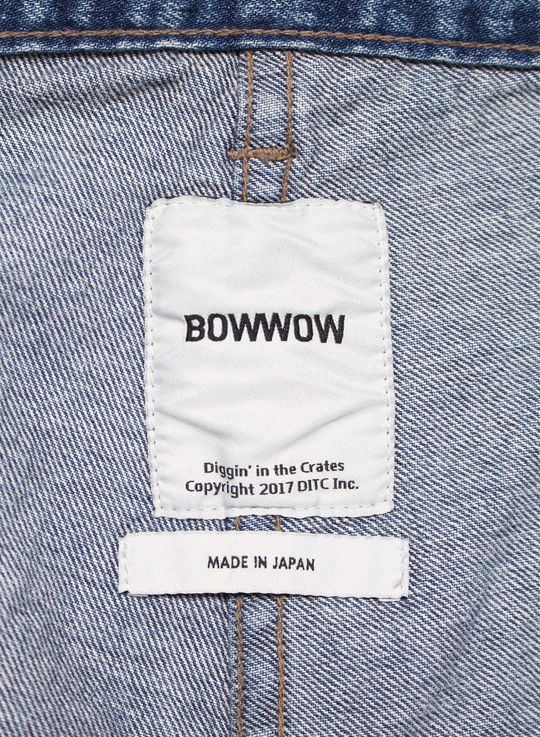 BOW WOW（バウワウ）M-44 DENIM TROUSERS（M-44 デニム
