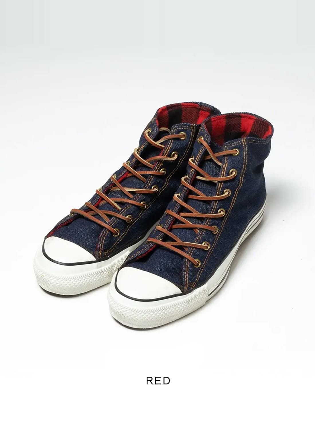 80s　コンバースオールスター　デニム　ハイカット　ニーハイ　ワンスター CONVERSE(コンバース)ニーハイ デニム オールスター ALLSTAR
