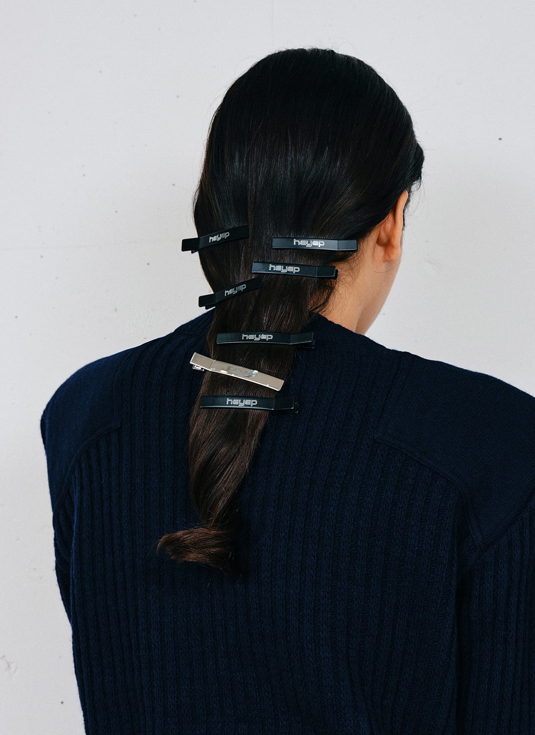 heyep(ヘイップ)New Logo Hair Clips-4 Piece Set(ニューロゴ