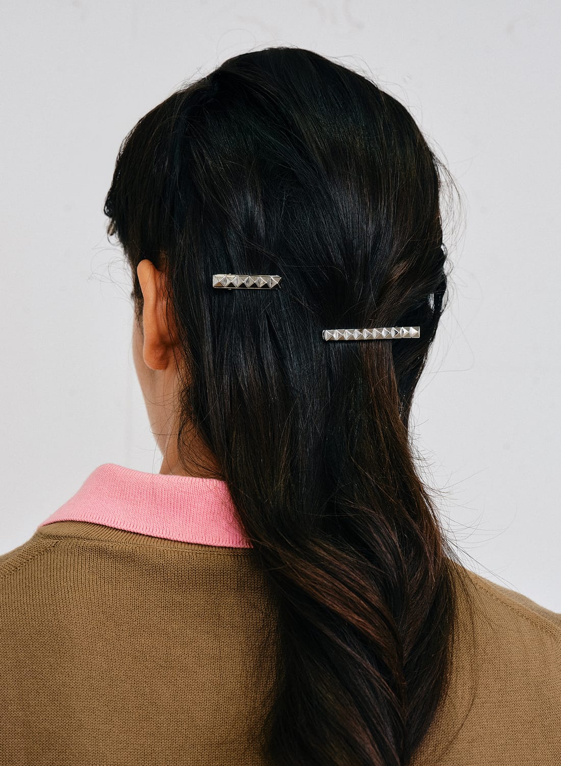 heyep(ヘイップ)Stud Hair Clips-4Piece Set(スタッズ ヘア
