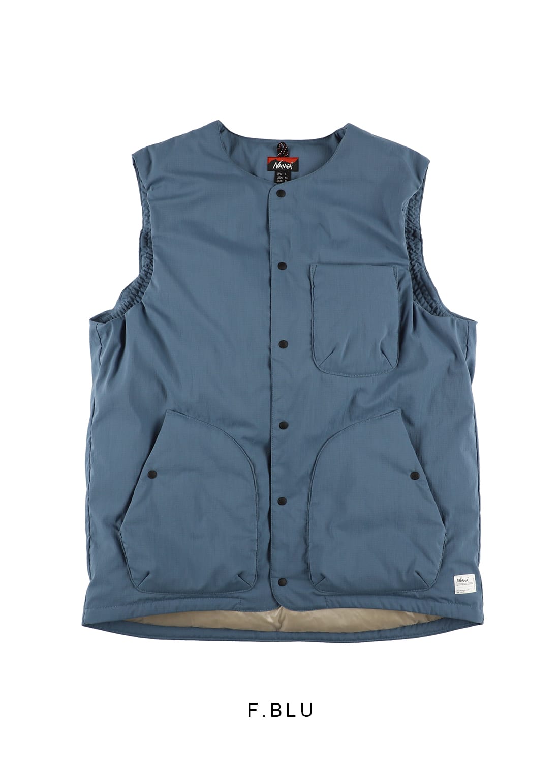 ポイントアップ】HINOC RIPSTOP INNER DOWN VEST|ヒノックリップス