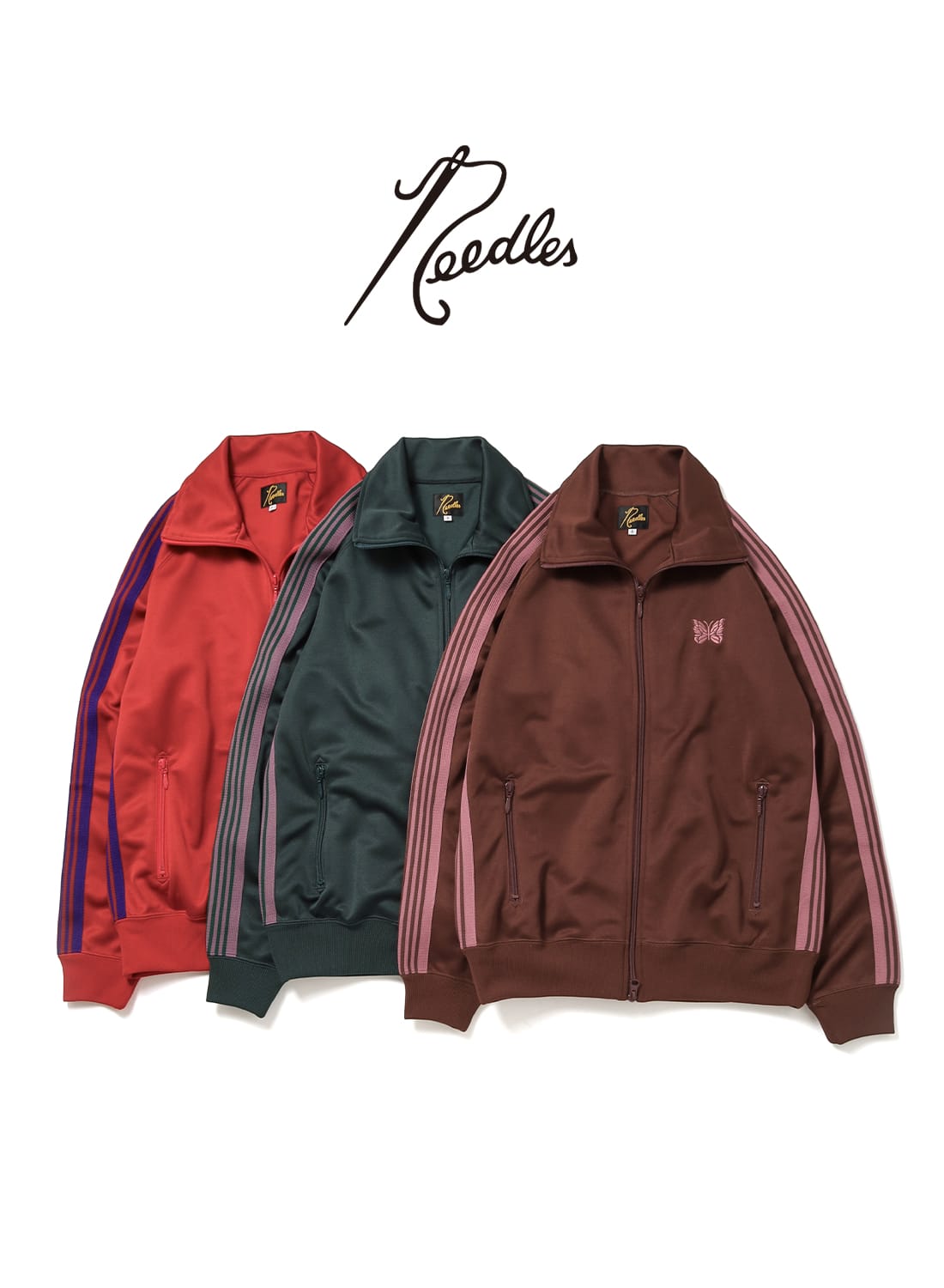 NEEDLES（ニードルズ）Track Jacket - Poly Smooth（トラック