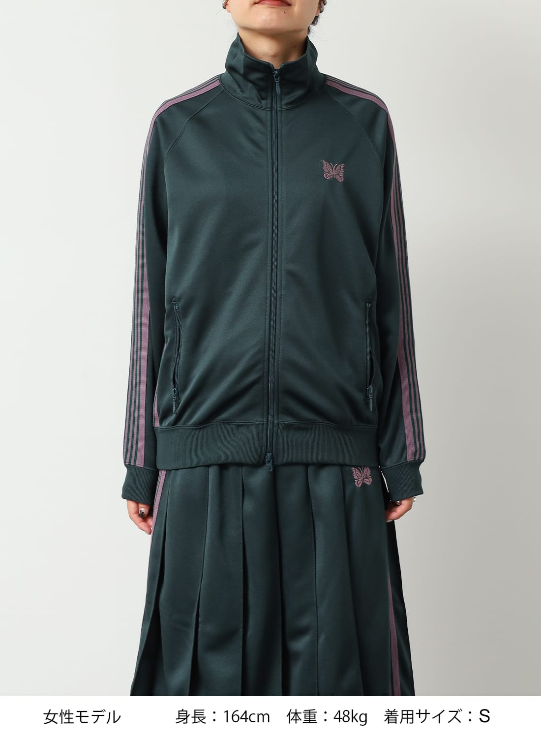 NEEDLES（ニードルズ）Track Jacket - Poly Smooth（トラック