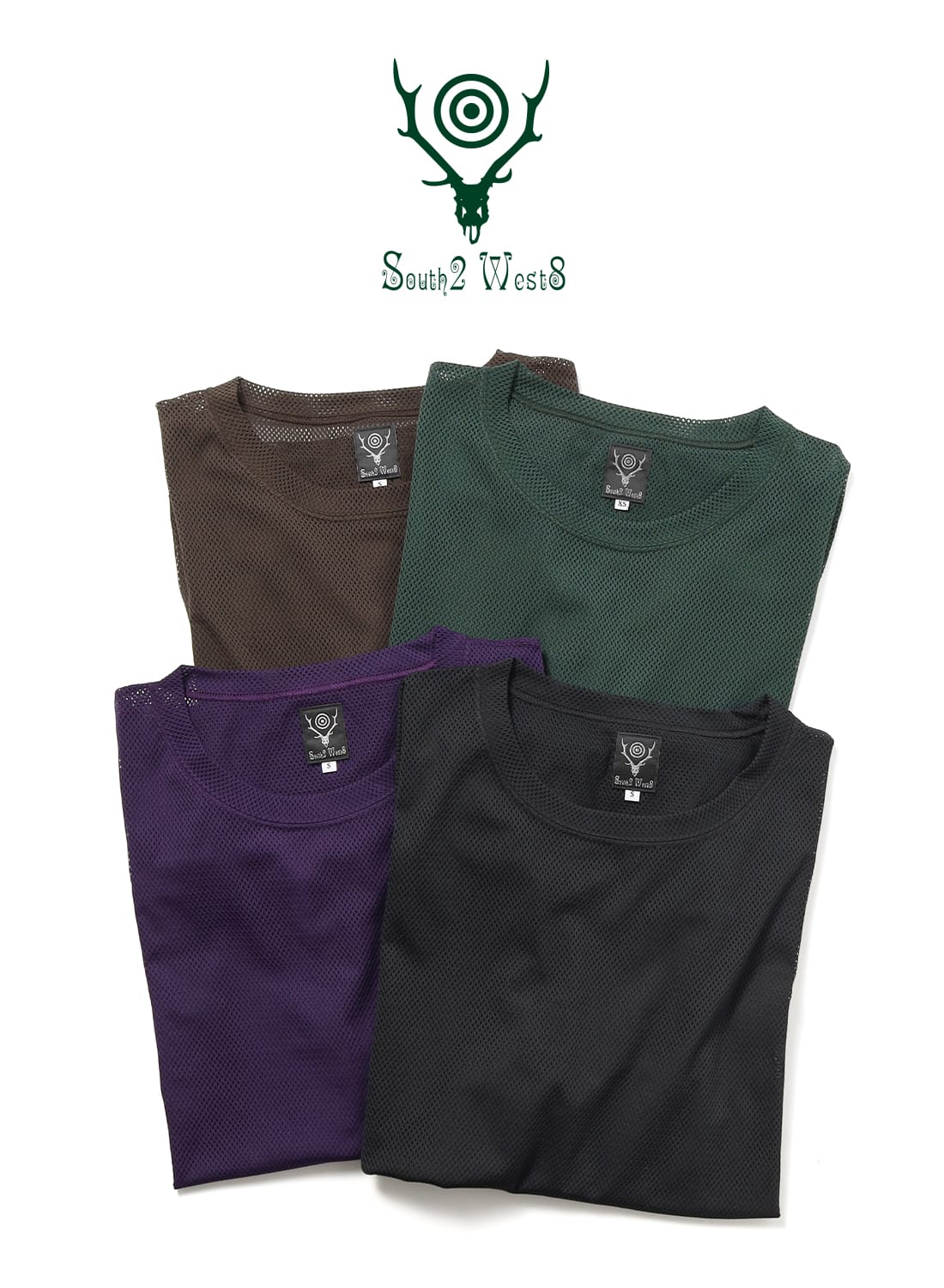 South2 West8（サウスツー ウエストエイト）S.S. Crew Neck