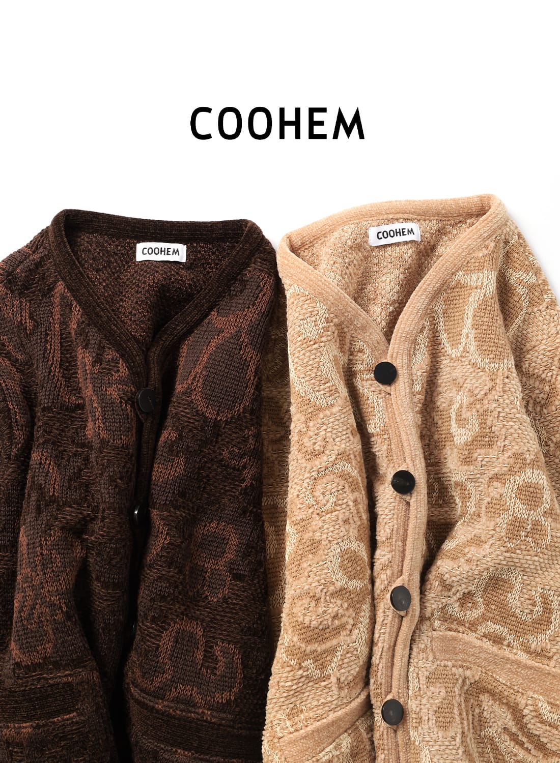 COOHEM(コーヘン)/GOBELIN JACQUARD KNIT J/K(ゴブラン