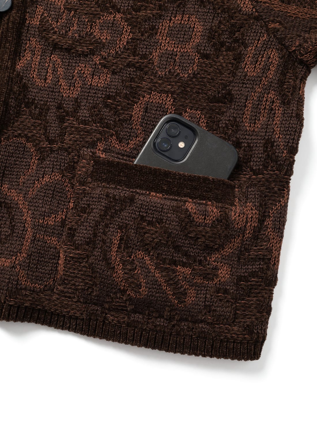 GOBELIN JACQUARD KNIT J/K|ゴブラン ジャカード ニット ジャケット