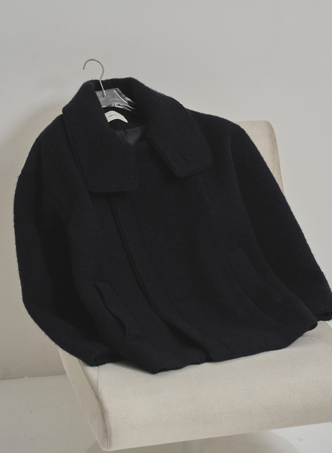 STANDCOLLAR BOUCLE JACKET|スタンドカラー ブークレ ジャケット